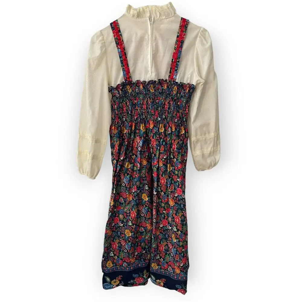 Vintage JC Penney Girls Dress Sz 12 EUC